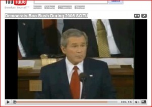 Bush Booed During 2005 State of the Union