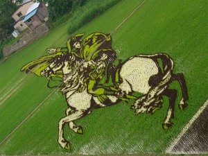 rice paddy art 3